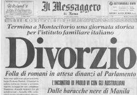 12 MAGGIO 1974: IL VOTO SUL DIVORZIO CHE CAMBIÒ L'ITALIA