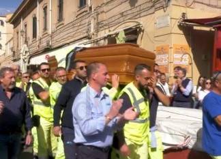 ADDIO A GIUSEPPE LA BARBERA, OPERAIO VITTIMA SUL LAVORO A CASTELDACCIA