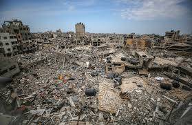 GAZA DEVASTATA DALLA GUERRA E SI PENSA ALLA RICOSTRUZIONE