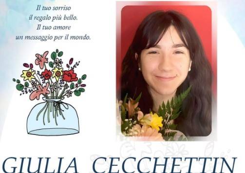 MARTEDI' IL FUNERALE DI GIULIA CECCHETTIN